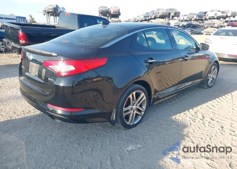 2013 Kia Optima Sx из США, поврежденный, VIN 5XXGR4A69DG107101